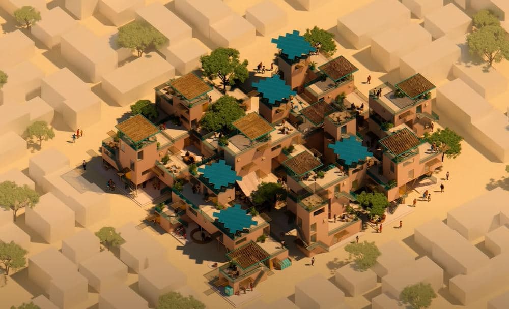 ONU Hábitat用回收塑料建造房屋项目丨喀麦隆丨JDS architects-20