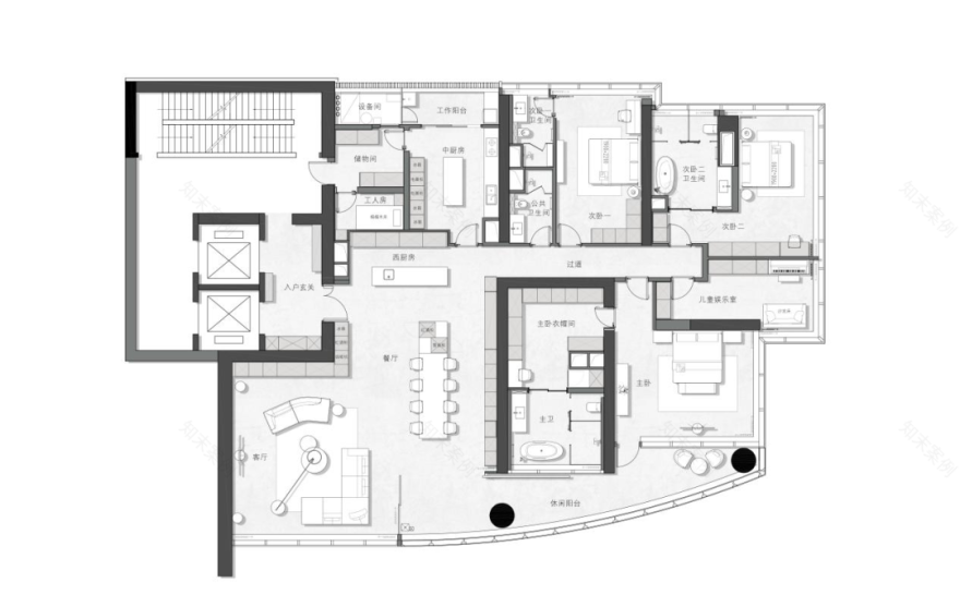 月下沙白丨中国广州丨卫观设计-43