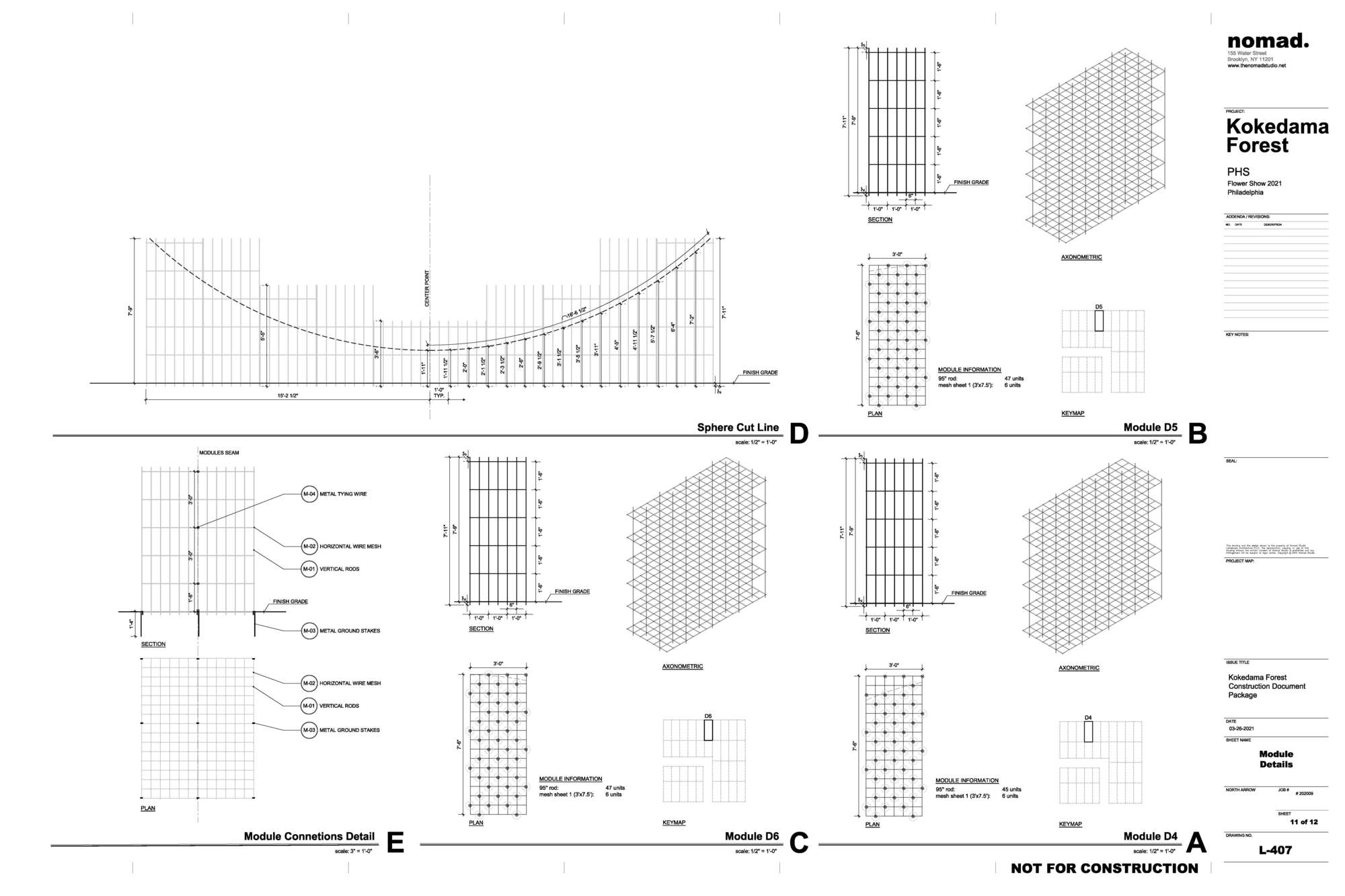 Kokedama Forest Installation，可持续微型森林雕塑-17