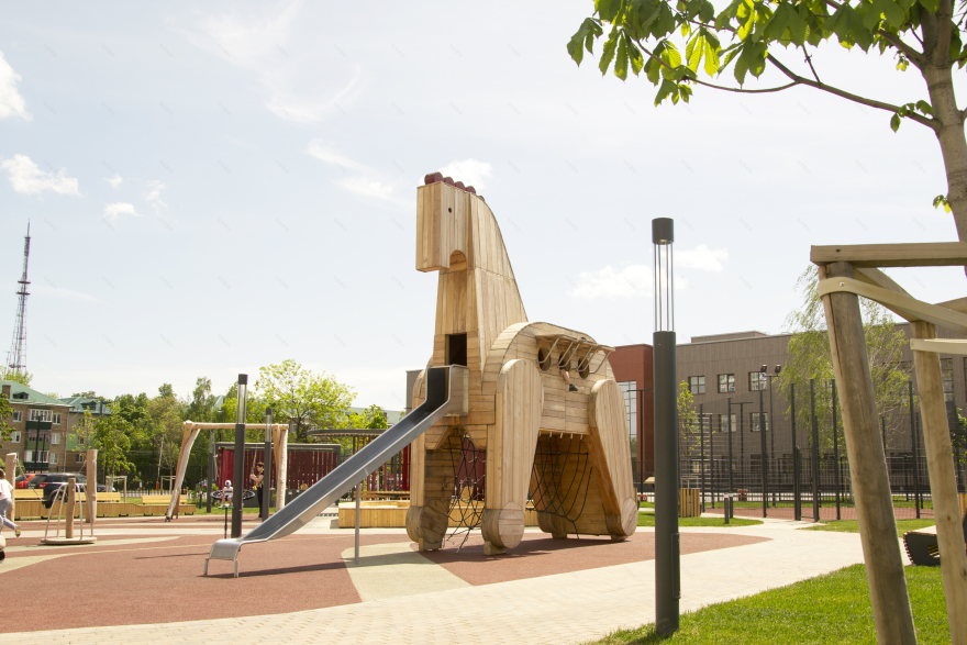 ЖК "Фаворит 2·0"庭院空间设计丨俄罗斯奔萨-0