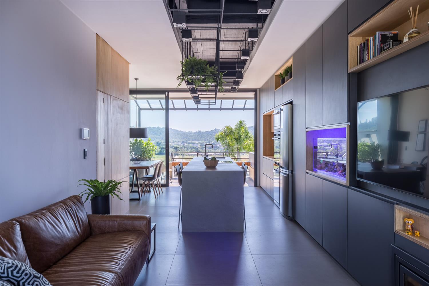 巴西 RS 市住宅室内设计-6