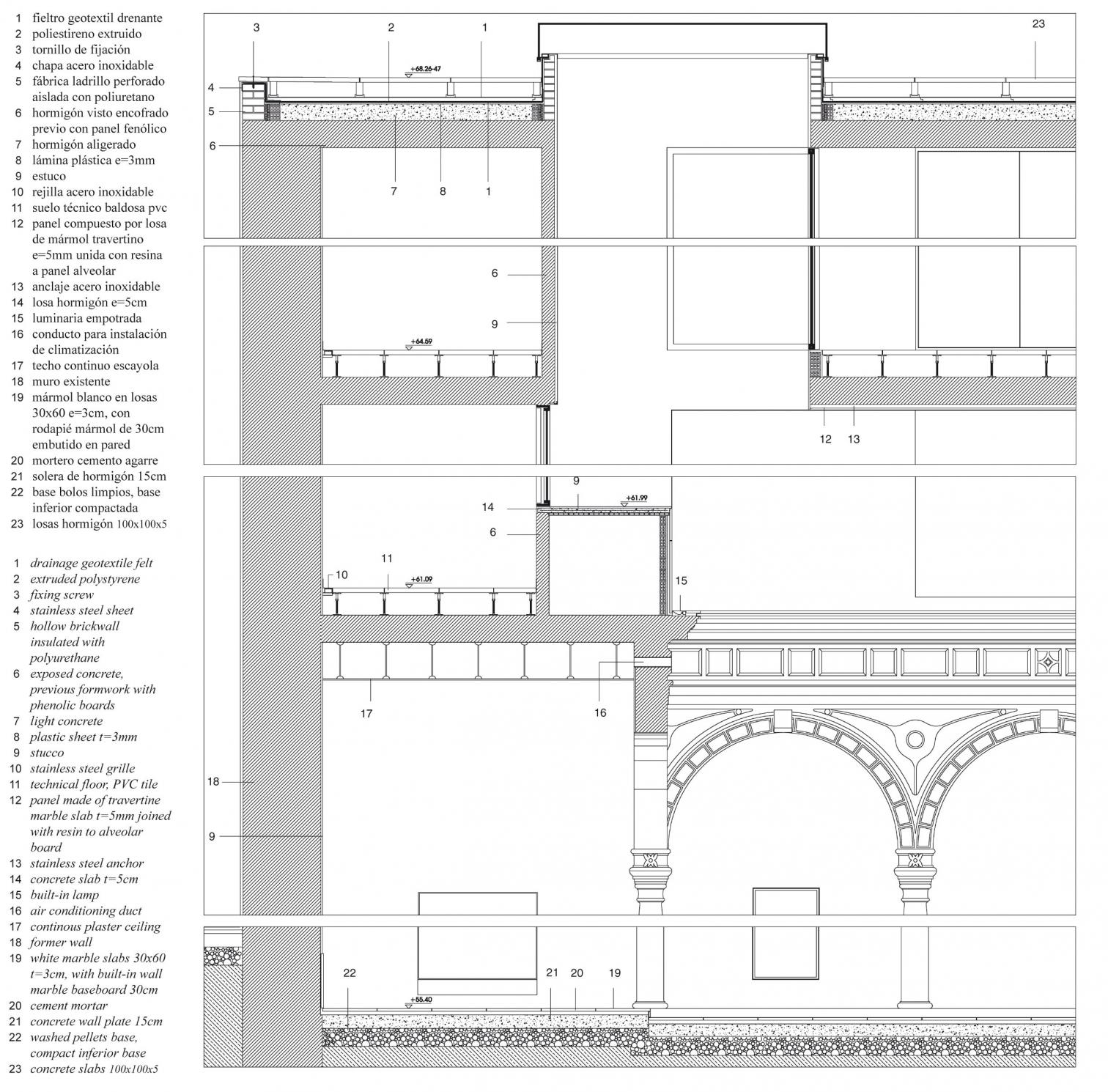 古城 Jerez 的市政厅改造 · 旧修道院新生,历史与现代交融-15