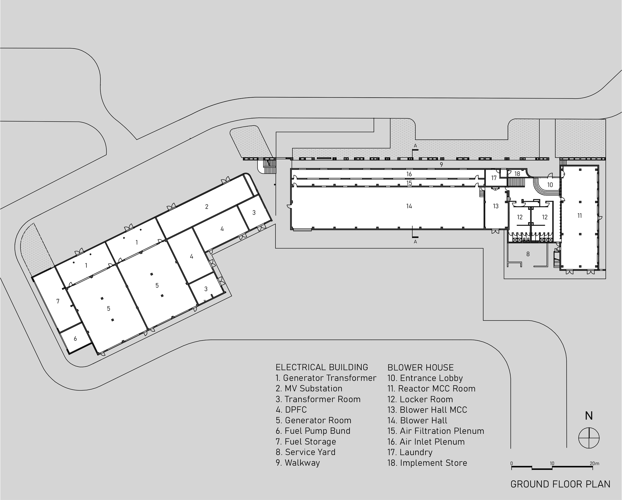 Wastewater Plant Control Centre and Blower House Complex / SALT Architects-15