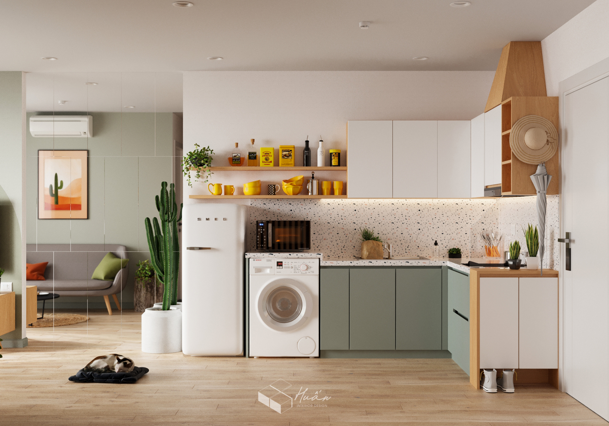 COLOR BLOCK 5 室内设计丨越南丨it me-5