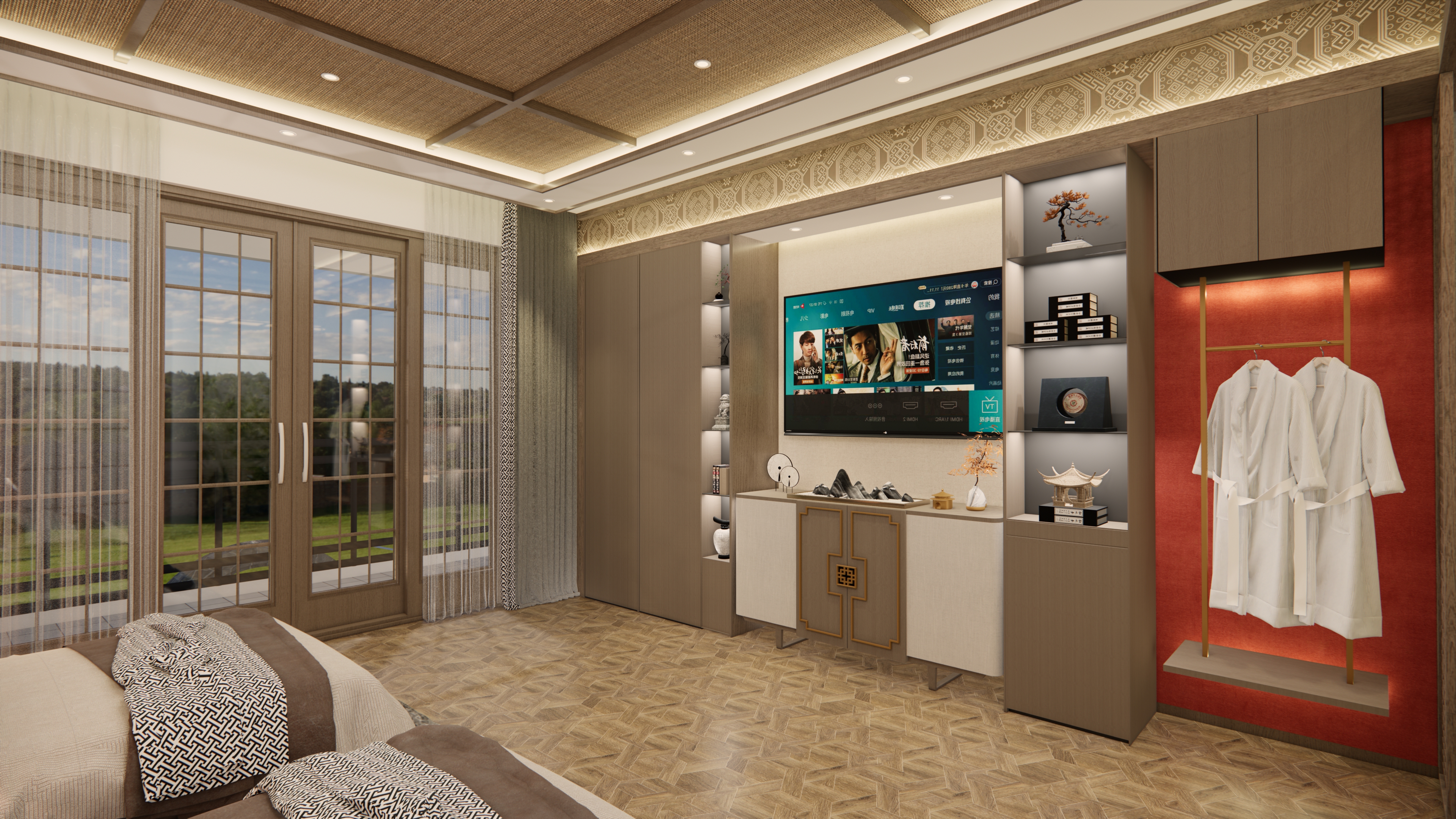 广西壮族民宿客房设计-6