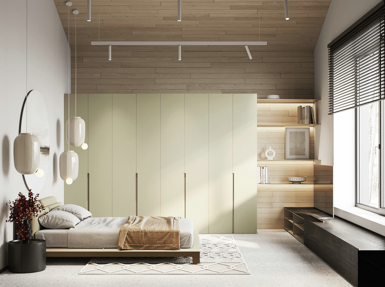 乌克兰170㎡住宅设计 越素雅越有品味！-12