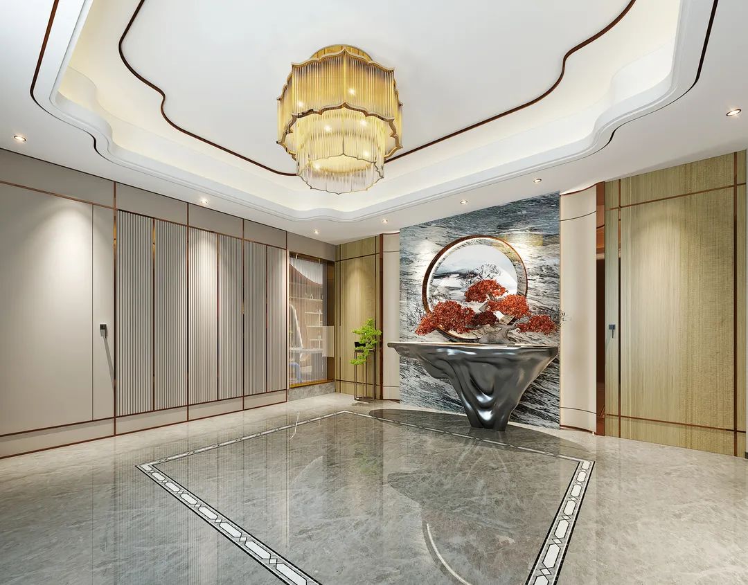 新中式韵律 · TODD 杜特设计广州番禺别墅空间丨中国广州-13