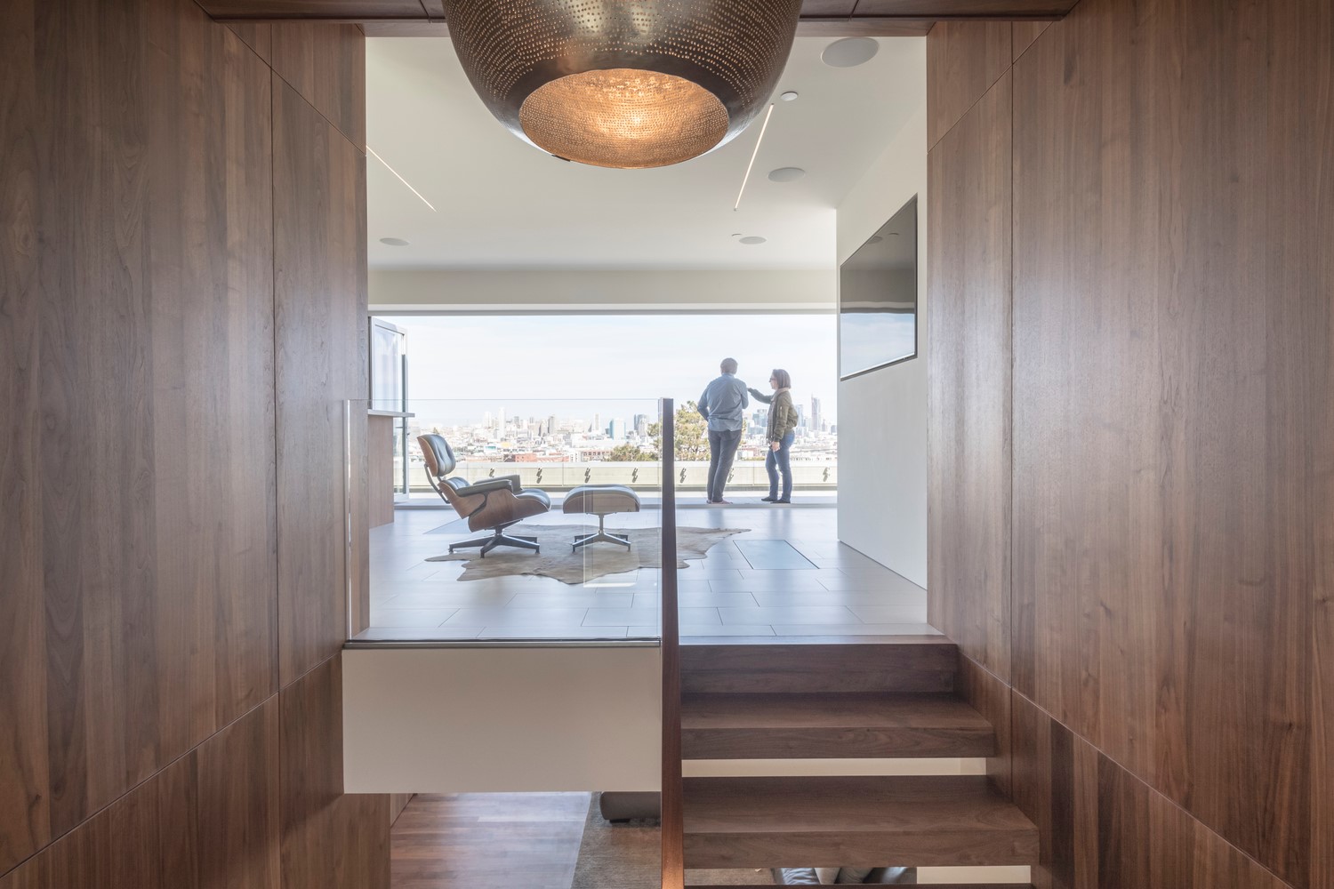 旧金山第 19 街住宅 | 颠覆空间体量的顶层公寓改造-18