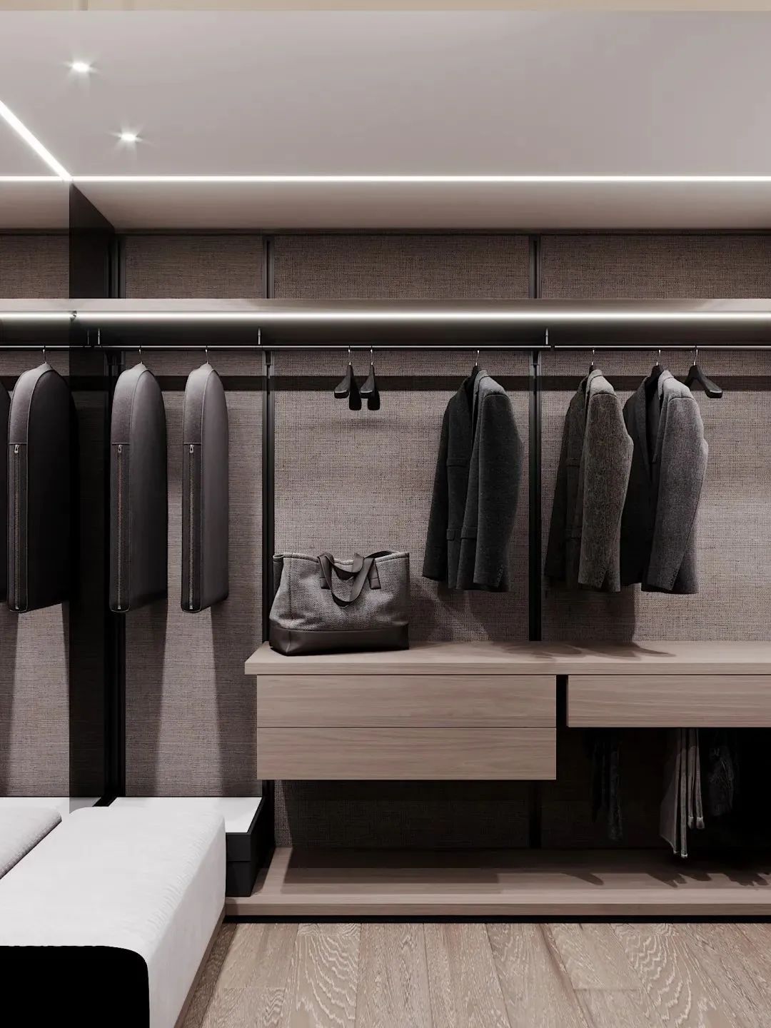 126㎡高级灰木系私宅-29