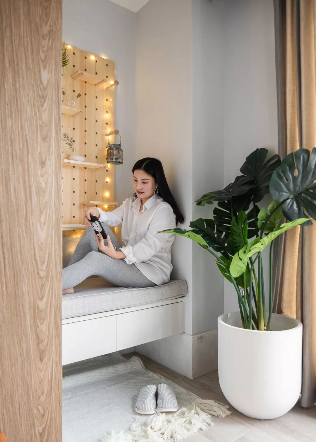 72 平米北欧风公寓，实用与审美兼具的设计哲学-37