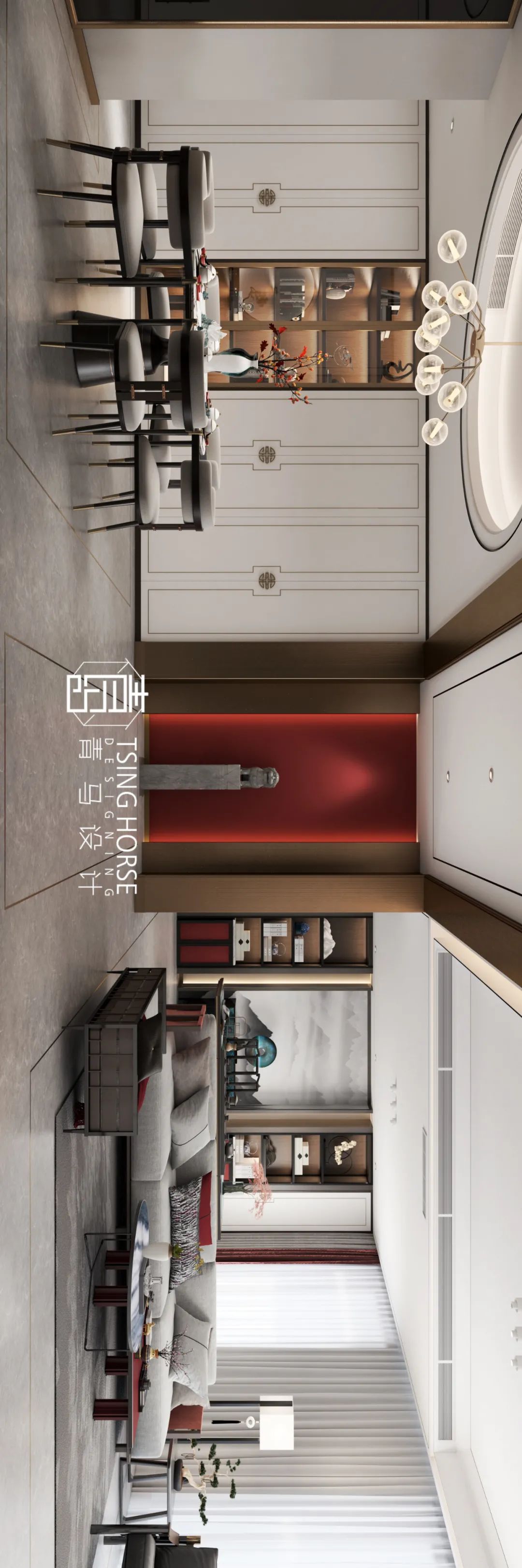 荣禾曲池东岸 240㎡新中式风雅之居，设计师王海再创生活典范-52