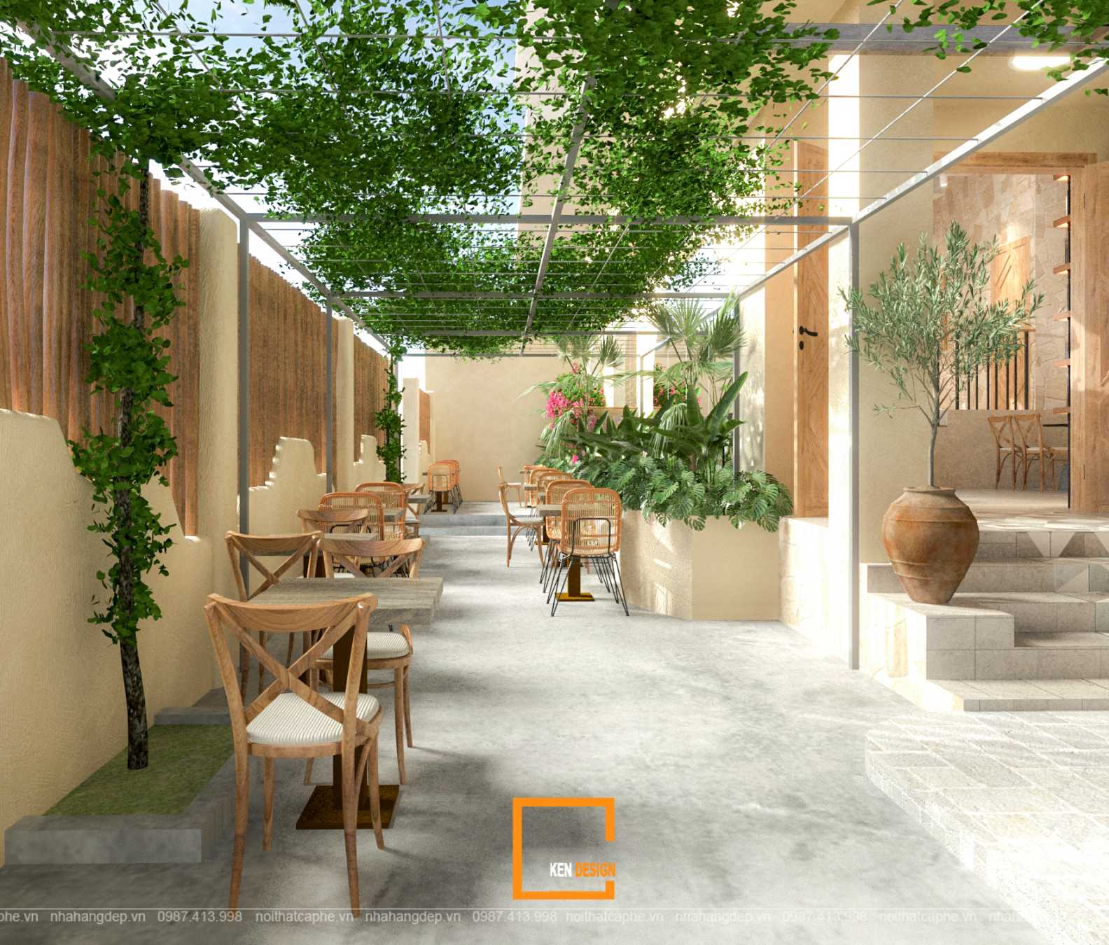 Safety咖啡馆设计丨越南胡志明市丨KenDesign-22