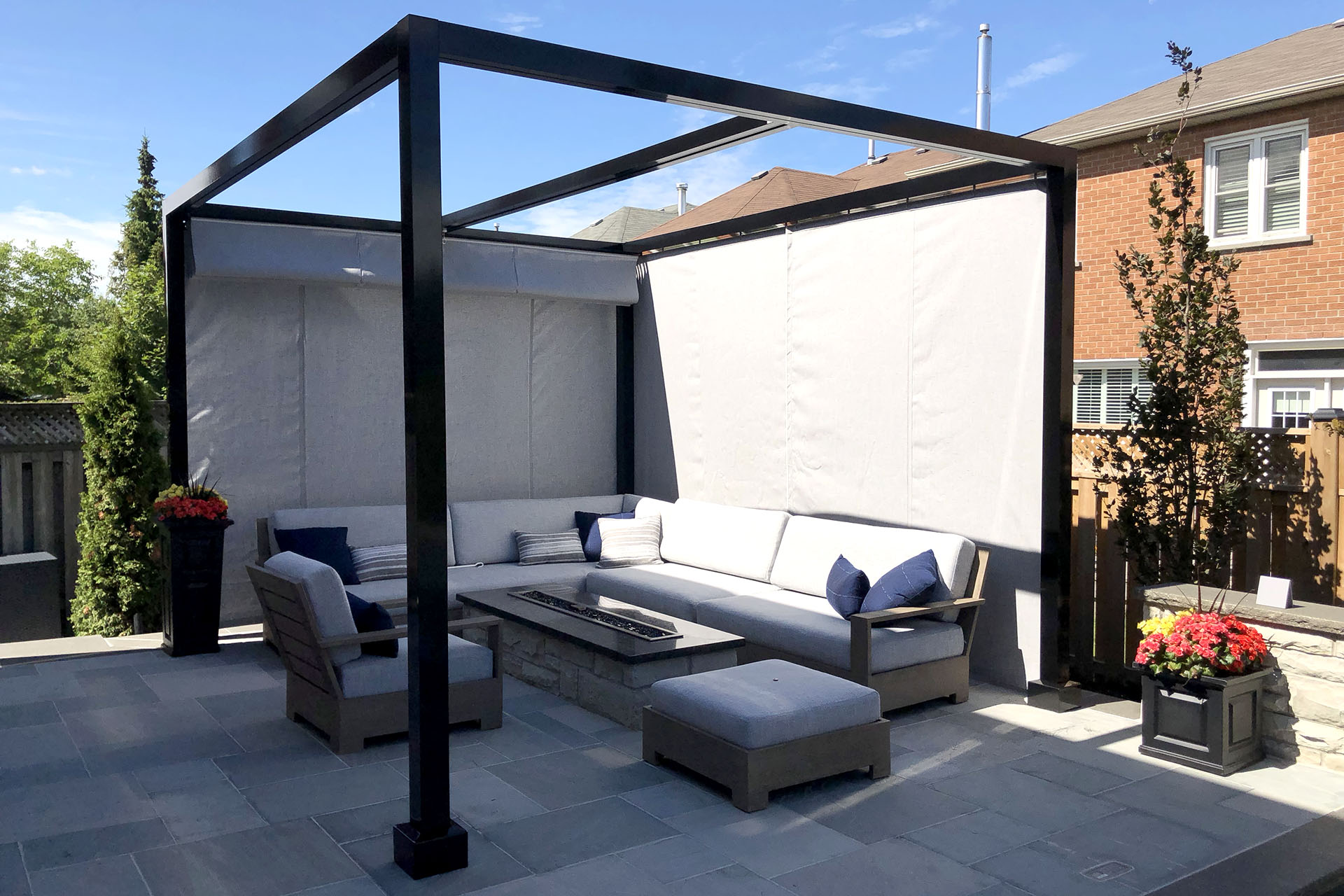 Retractable Shade Structure, Vaughan | ShadeFX-7
