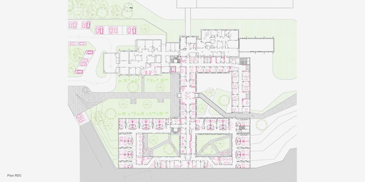 历史医院的改造与扩建  CoCo建筑事务所项目丨法国丨CoCo architecture等-3