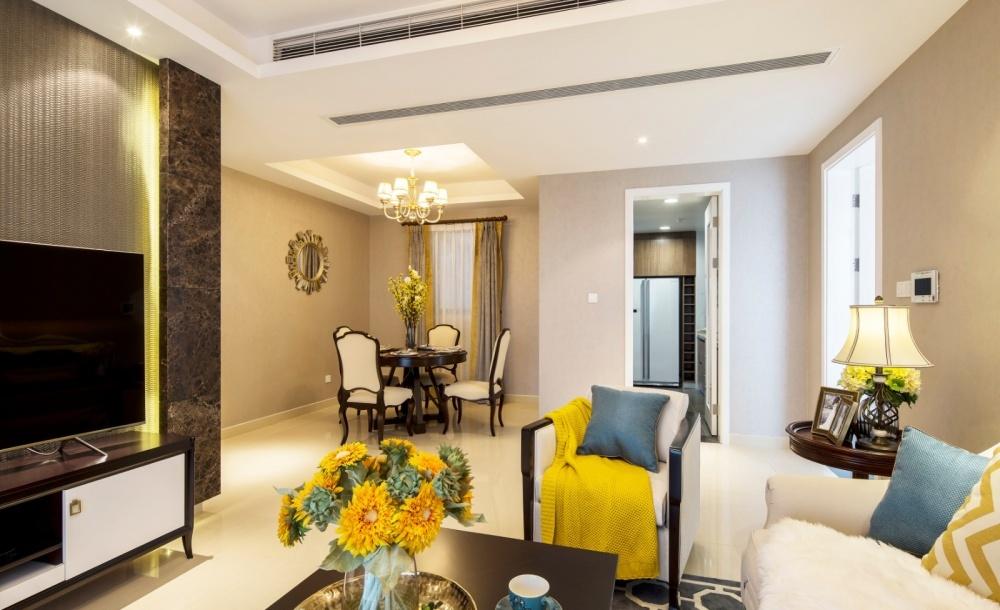 现代轻奢暖黄家居,温馨舒适的空间艺术-2