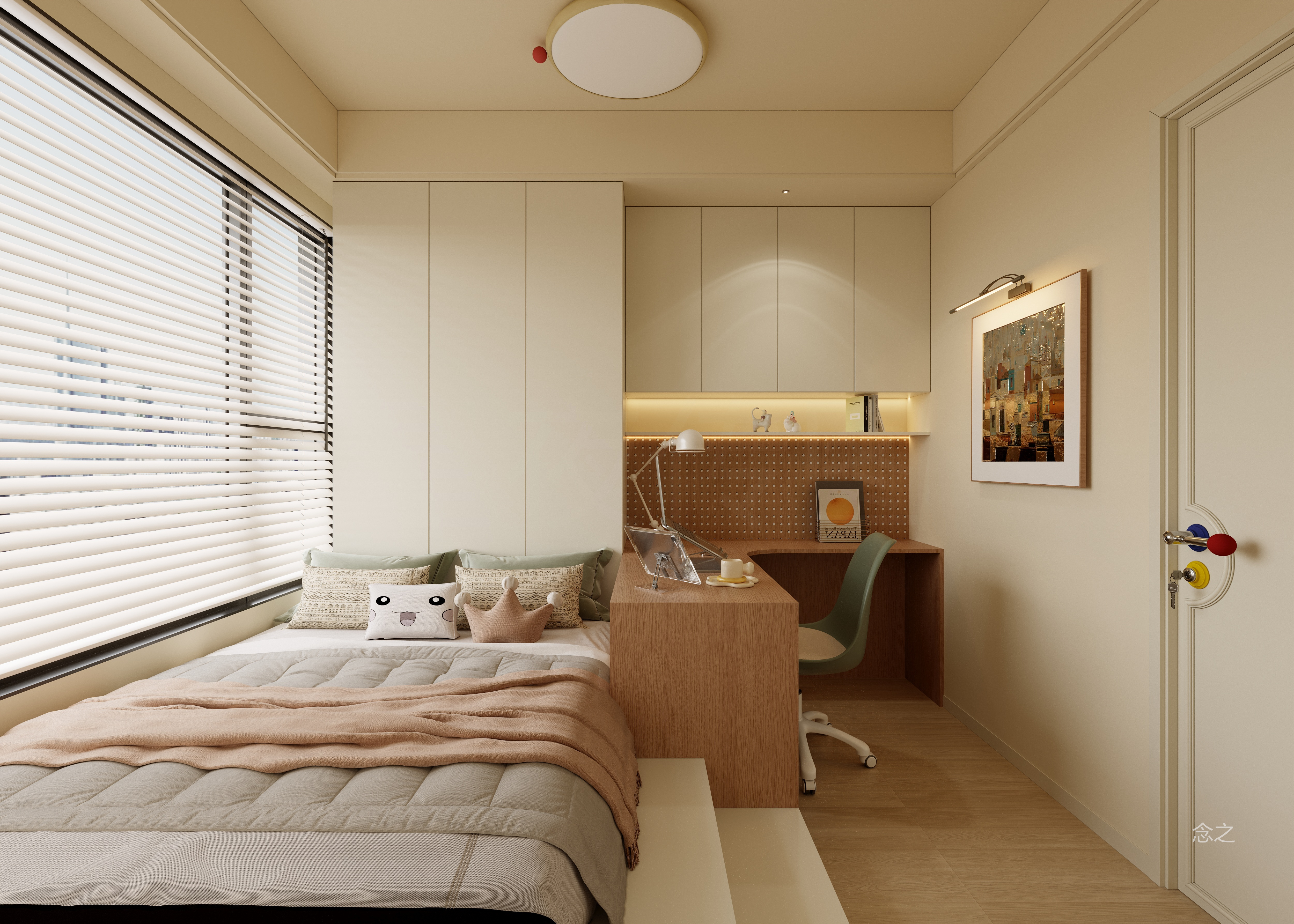 奶油风 | 恬静与暖撞满怀，打造温馨生活空间-6