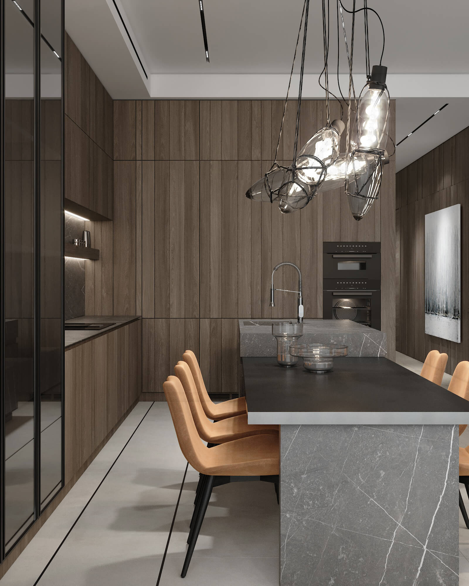 160㎡大平米住宅设计-13