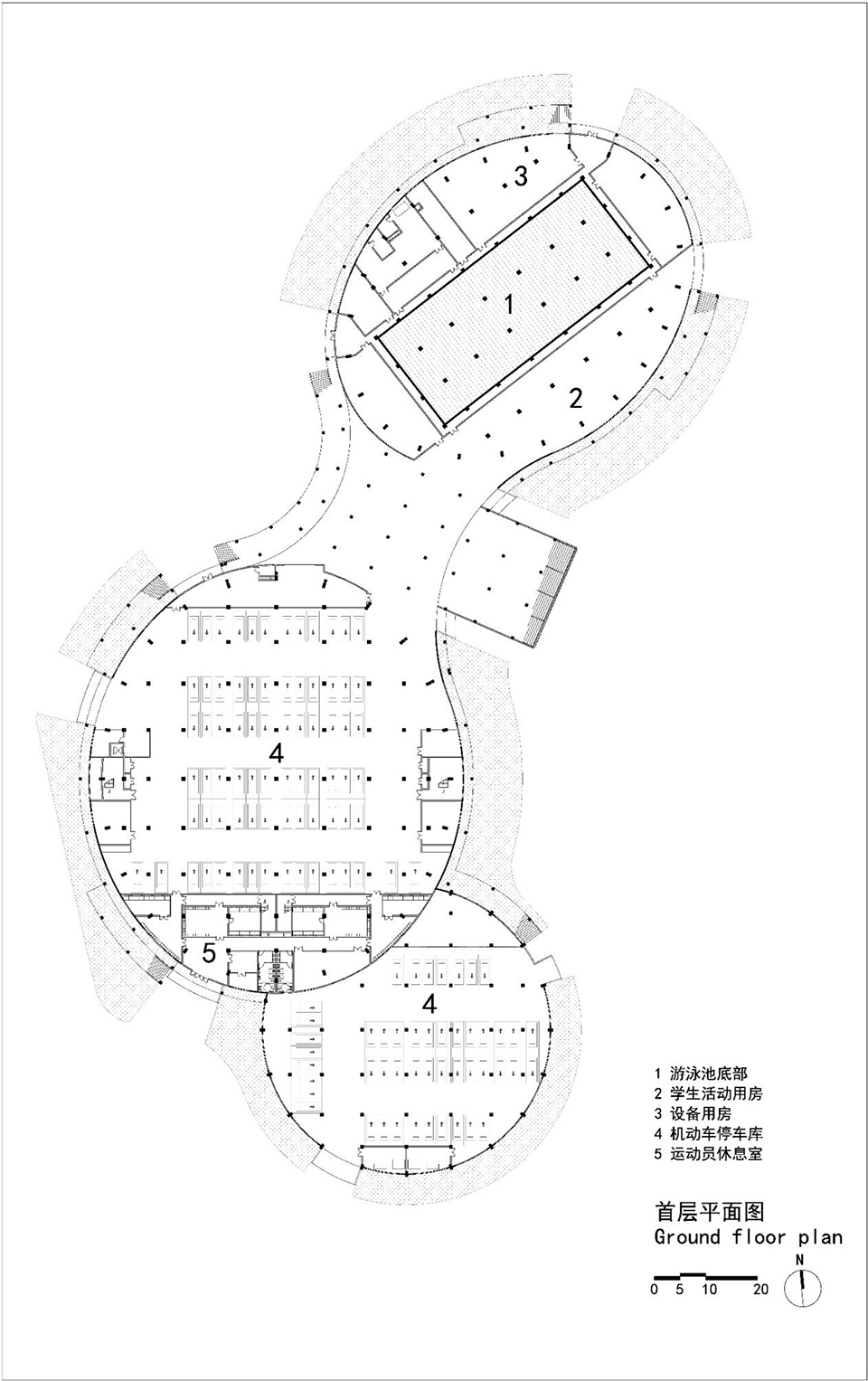 浙江师范大学行知学院综合体育中心丨中国浙江丨中国联合工程有限公司-109