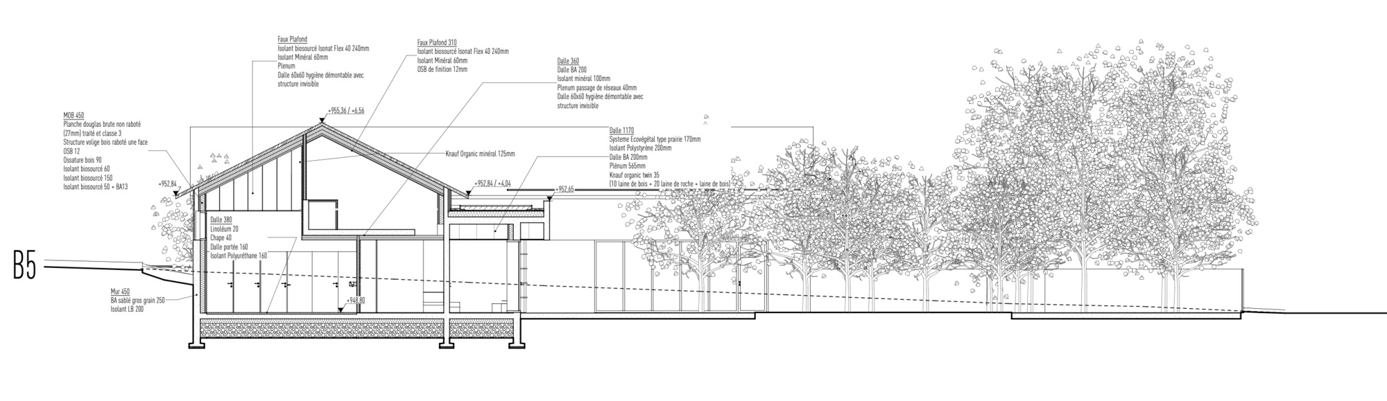 Saint Théoffrey 学校与餐厅丨法国丨STUDIO90-45