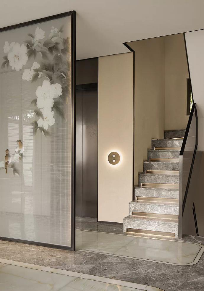 400m²合院别墅 现代东方的诗情画意-5