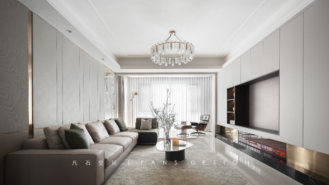 以爱为单位的现代轻奢家居设计丨中国成都丨成都凡石空间设计-14