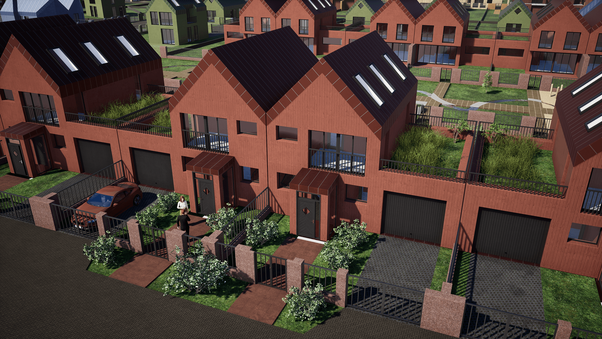 高密度和低层多功能木结构住宅区丨波兰比得哥什丨Damian Dominiczak-387