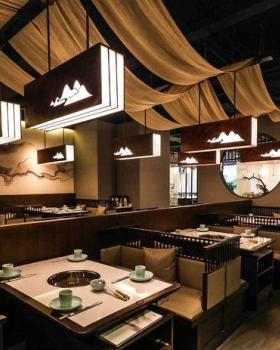 太原“隐食山房”中式养生餐厅