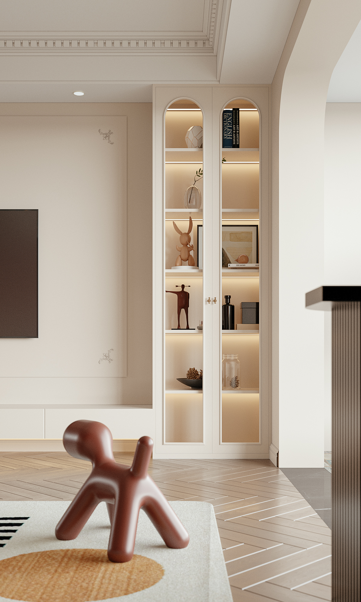 法式客餐厅厨房卫生间-2