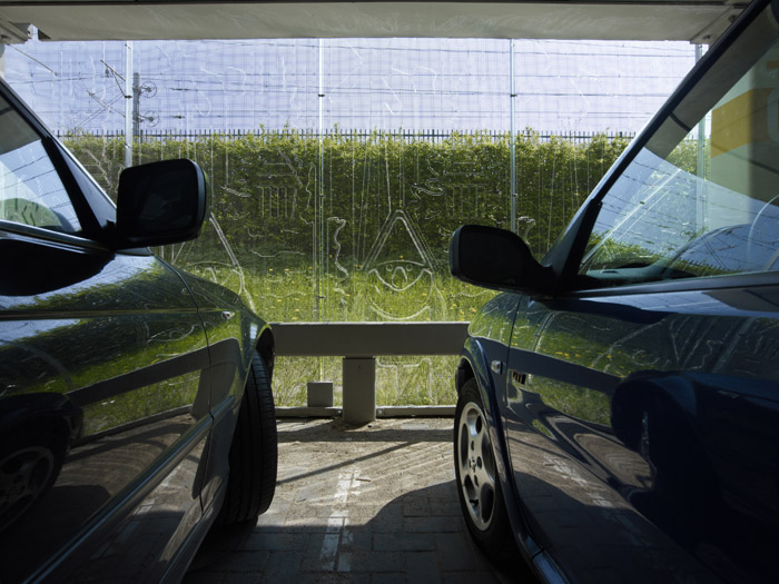 荷兰阿尔梅勒市中心的创意停车场设计-26