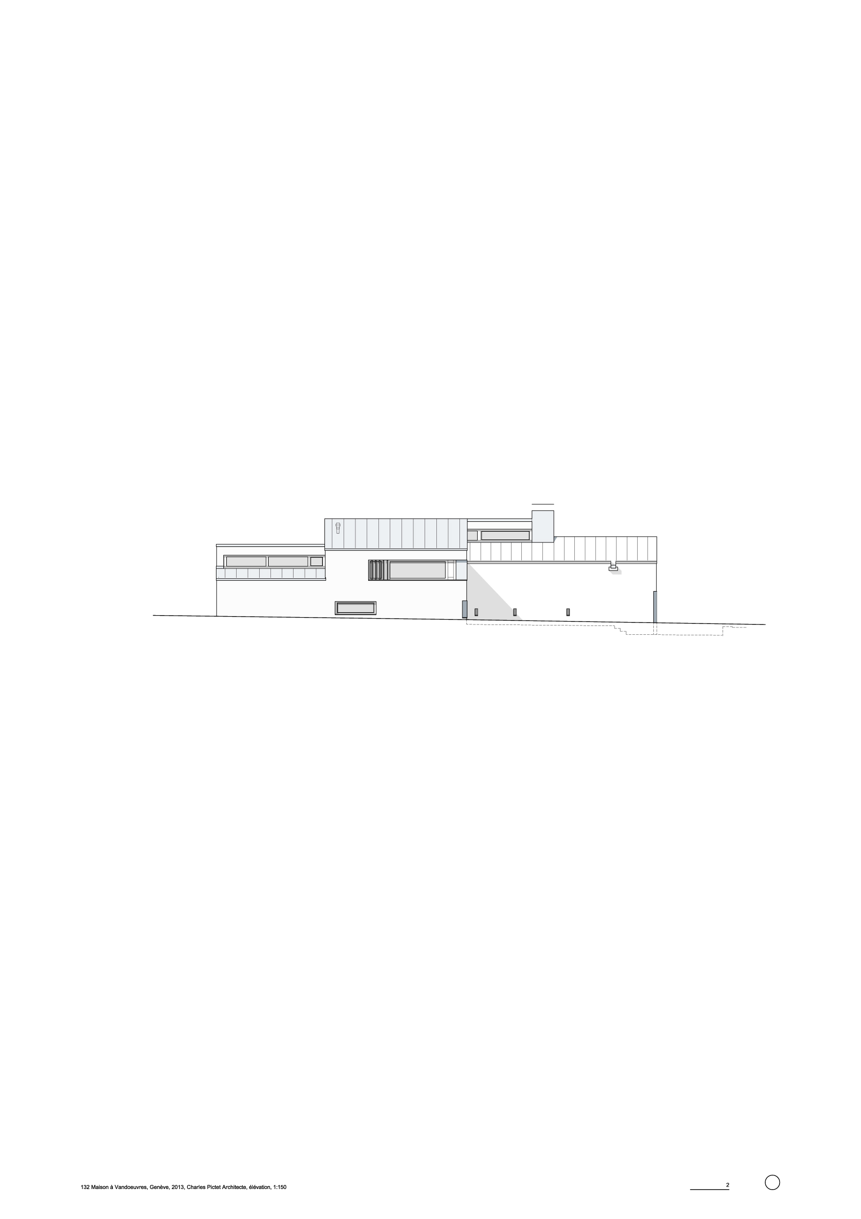 瑞士 Vandoeuvres 斜坡上的绿意住宅-19