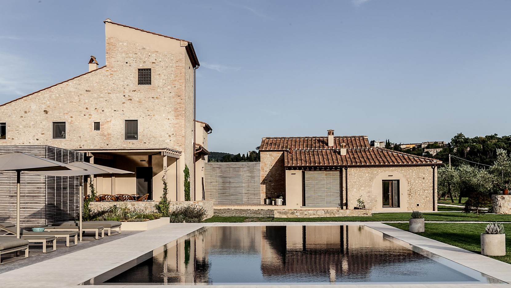 融合乡土与时尚的托斯卡纳乡村之家-0