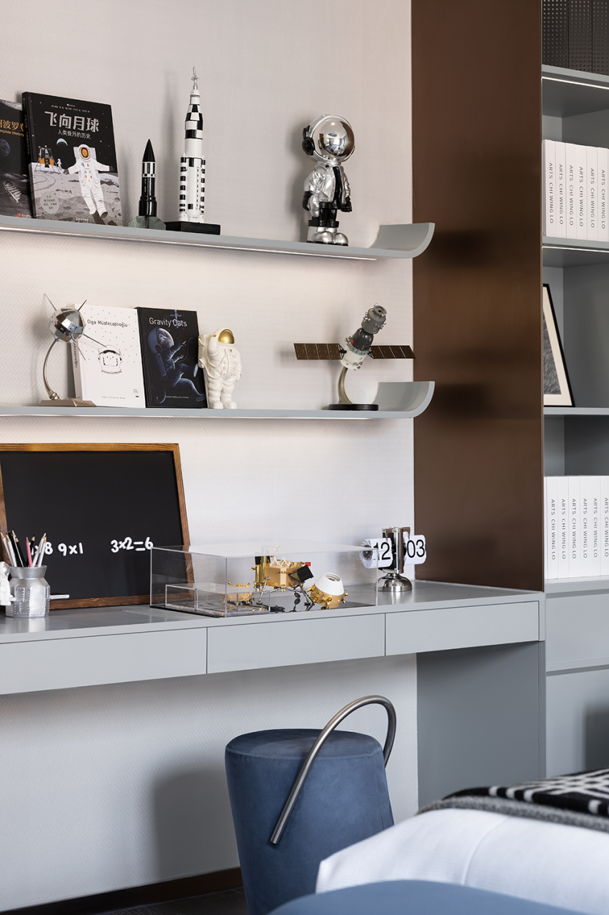 353㎡简奢豪宅丨岳蒙设计-42