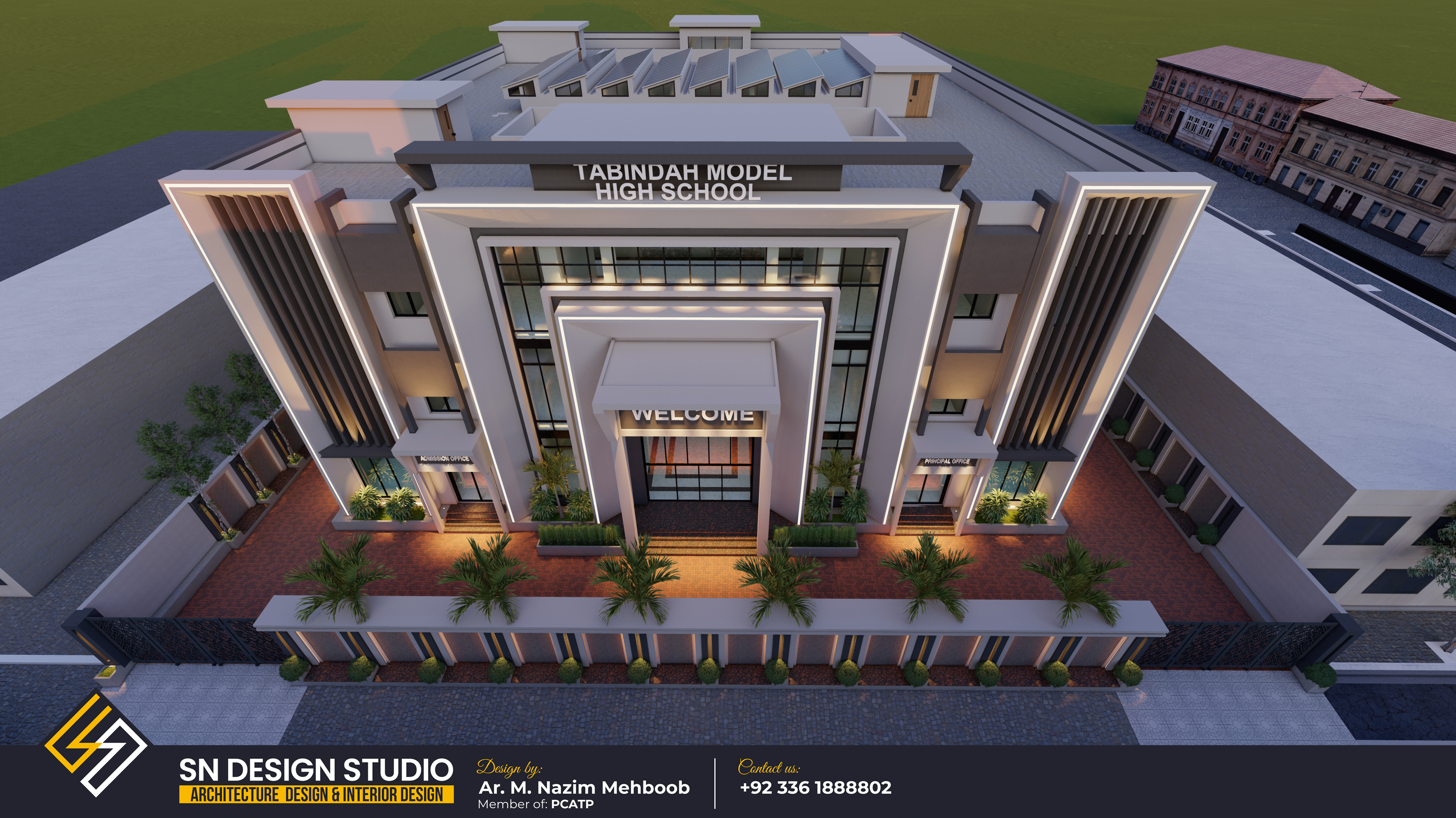 Tabindah 模型高中丨巴基斯坦丨sndesignstudio-21