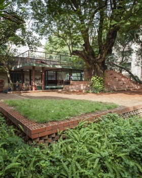 达卡大学Shomaj Biggyan Chattar景观广场丨孟加拉国达卡丨STHANIK Consultants