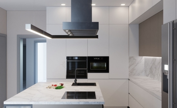 140平米现代风格住宅设计-30