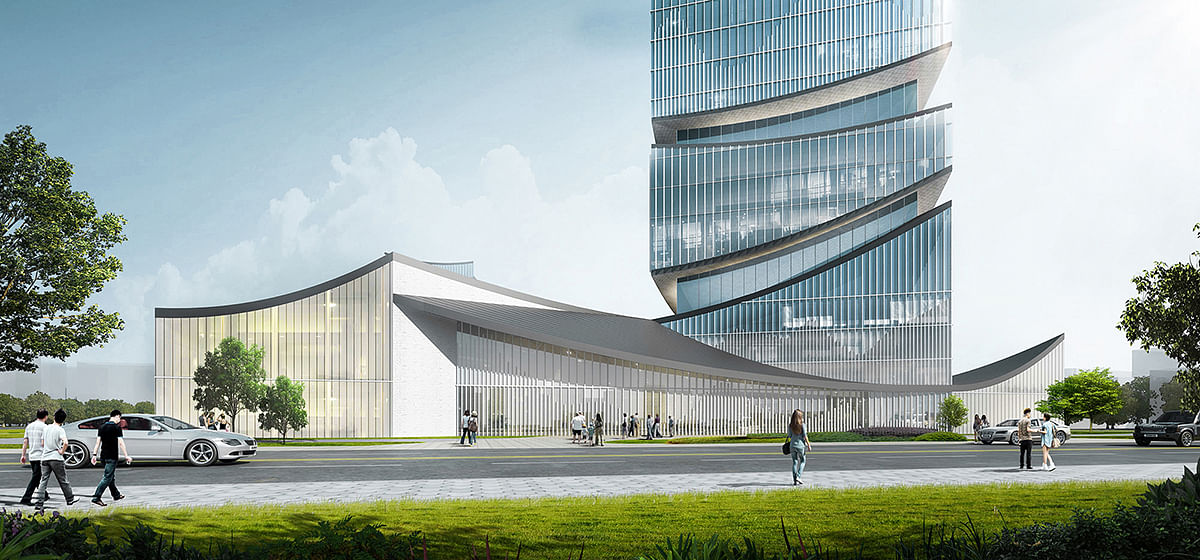 衢州智慧小镇数字经济综合体丨中国衢州丨LYCS Architecture,中国美术学院风景建筑设计研究院-44