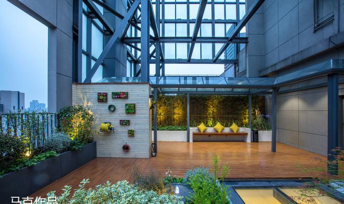 魔都屋顶花园设计，打造城市中的秘密花园-10
