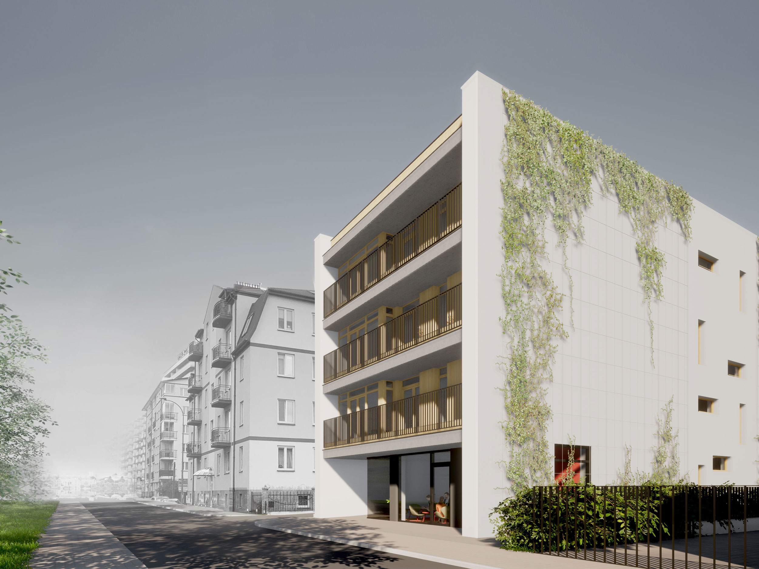 ·2108·Łąkowa小体量多户住宅项目丨波兰丨Natkaniec Olechnicki Architekci-4