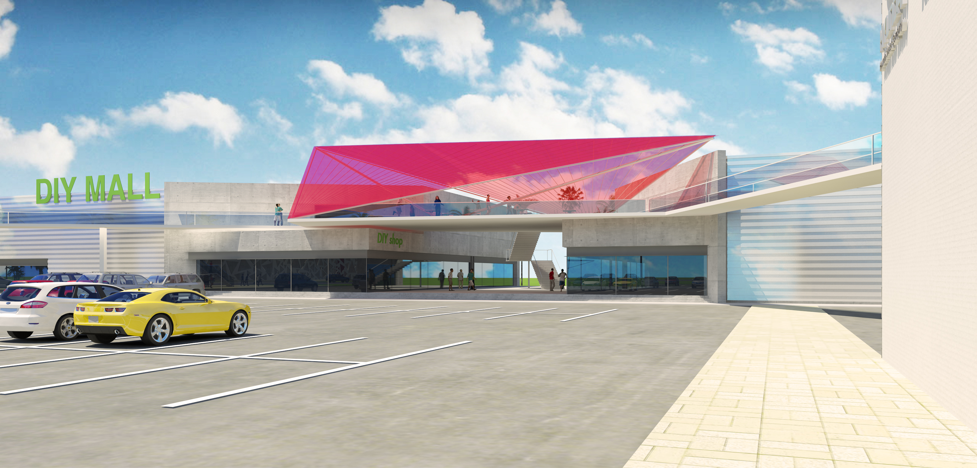 巴拿马购物商场设计-24