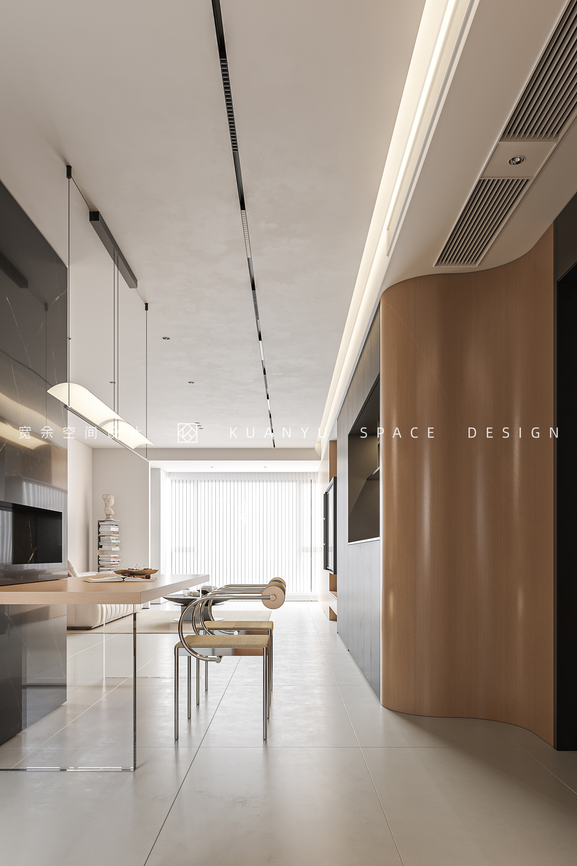 新城璞樾和山室内设计丨中国常州丨宽余空间-5