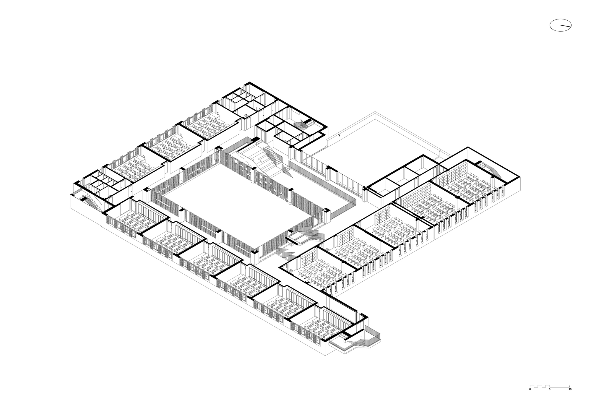 安格拉·默克尔学校丨阿尔巴尼亚丨Commonsense Studio-28