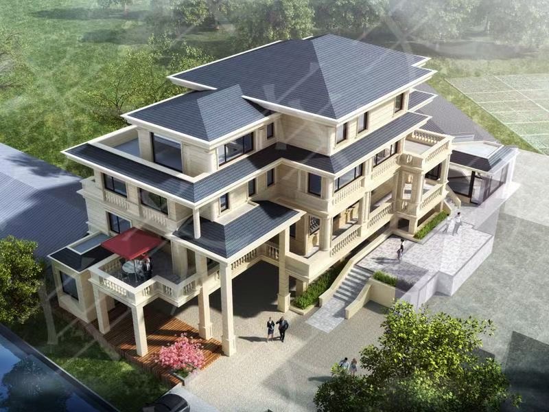 室外建筑商业                     -1