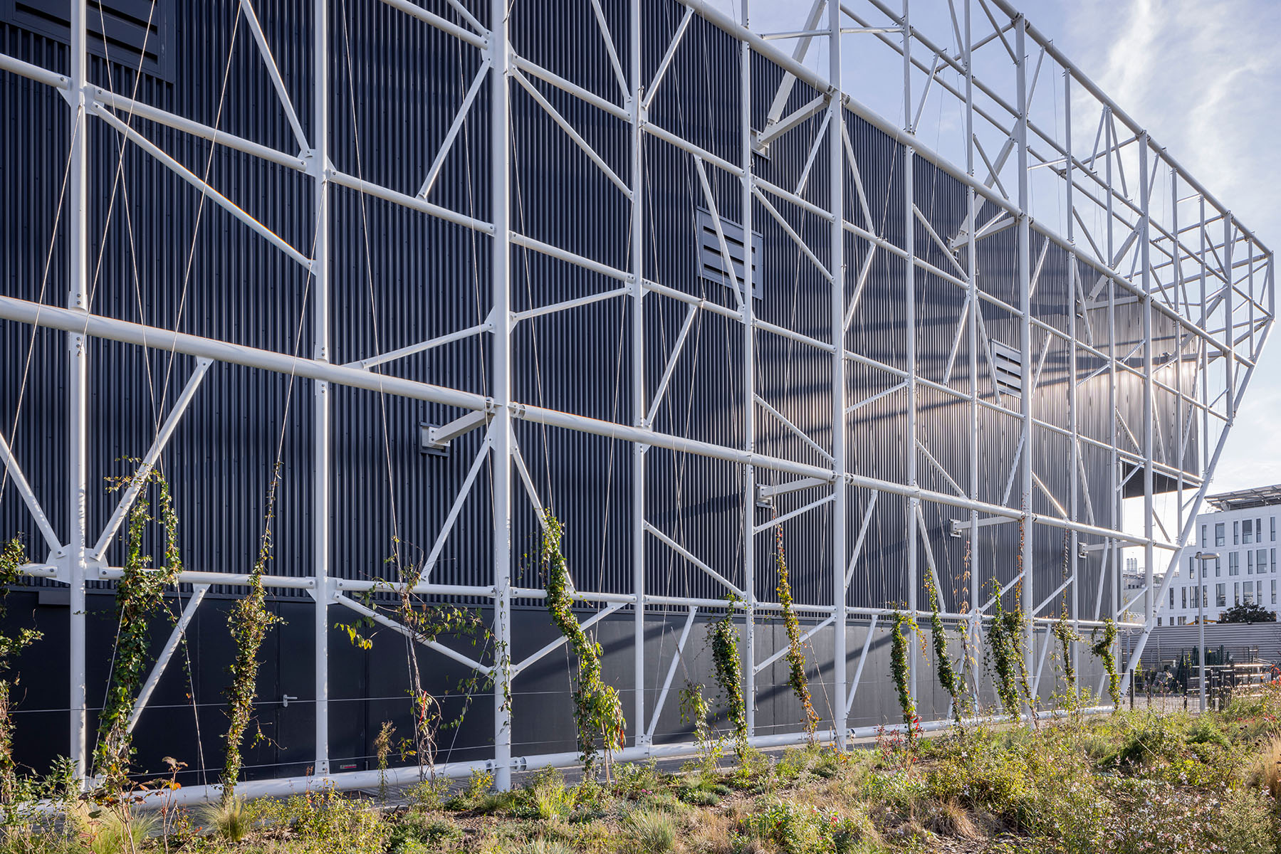 巴黎南特雷垃圾分拣中心改建,绿色环保与高效工作并重-22