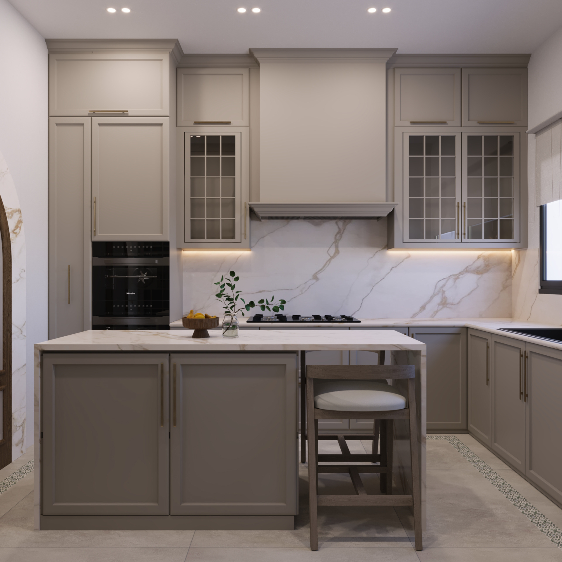 法式风格别墅丨No5 Designs-9