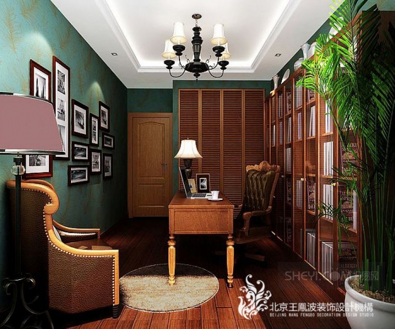 王凤波设计机构经典泰式风格的三口之家案例-5