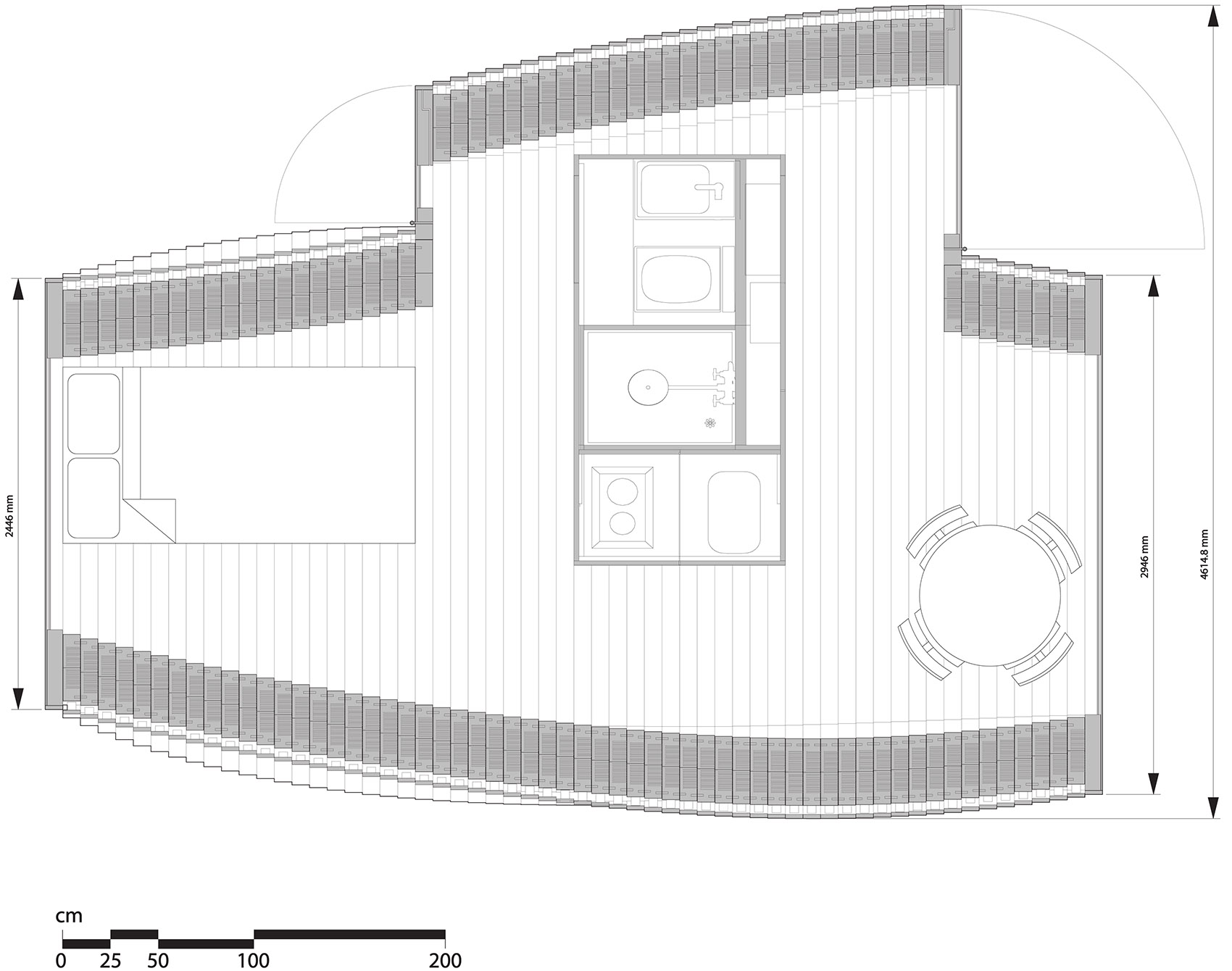 德国国际建筑展上的木质原型住宅 / 斯图加特大学ICD-62