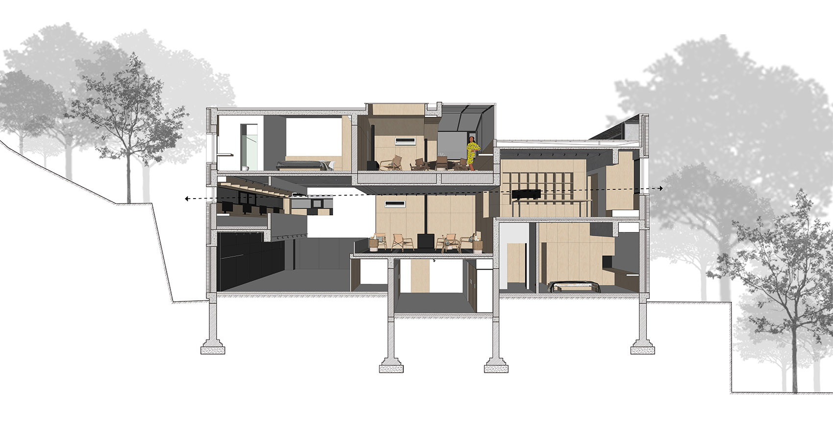 天峪河乡村设计中心，西安 /  偏远建筑FARchitect工作室（西建大）-220