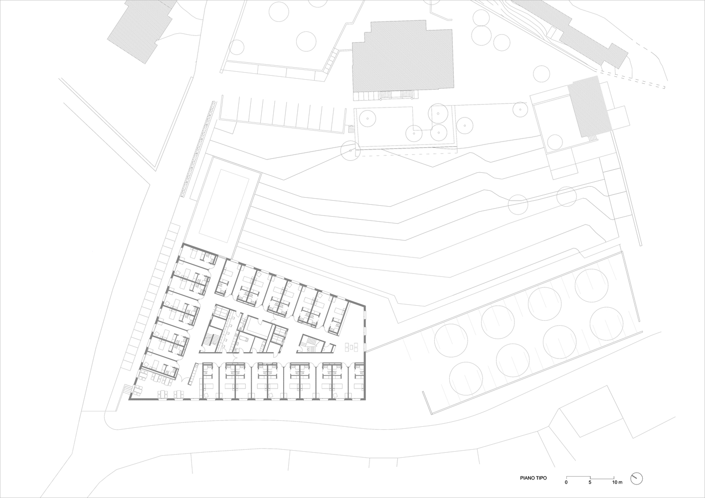 Nursing and Retirement Home Bellinzona  Studio Gaggini + Nicola Probst Architetti-41