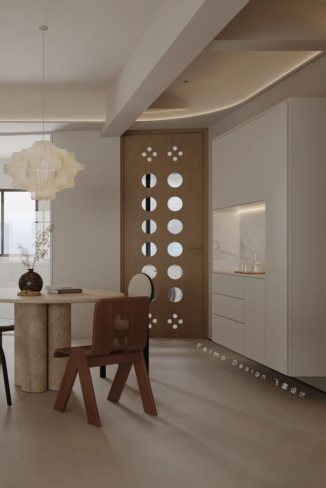 合肥141㎡现代中古风家居设计丨中国合肥丨飞墨设计组-41