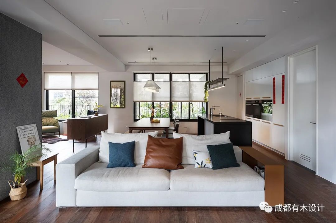 现代原木感混搭居所丨大墨-27